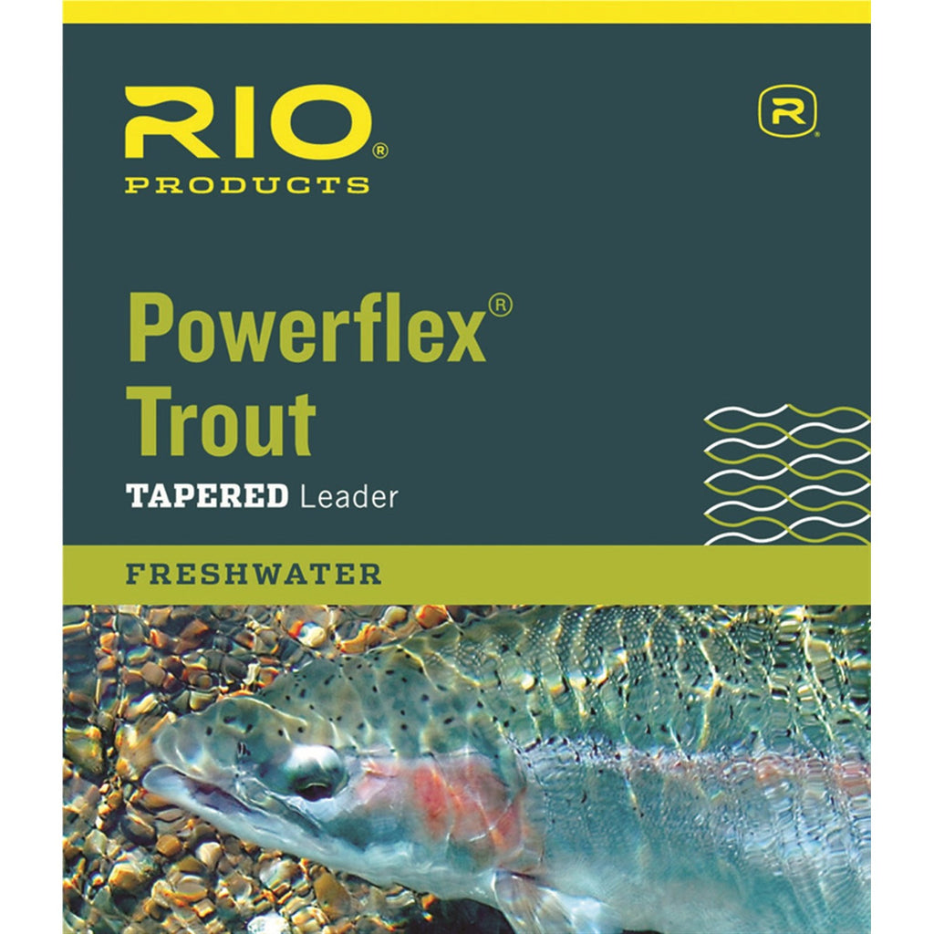 RIO Powerflex Knotless 12ft Tapered Leader - Flytackle NZ