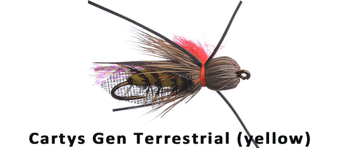 Carty's Terrestrial (yellow) #10 - Flytackle NZ
