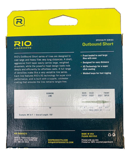 RIO Outbound Short Hover/Slow intermediate - Flytackle NZ