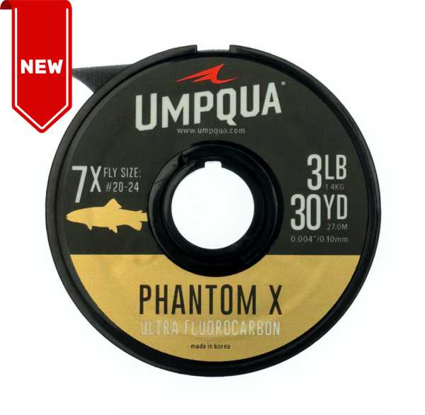 Umpqua Phantom X Fluorocarbon Tippet 30yds - Flytackle NZ