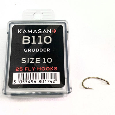 Kamasan B110 Grubber Hooks - Flytackle NZ