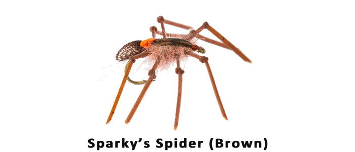Sparky's Floating Spider (brown) - Flytackle NZ