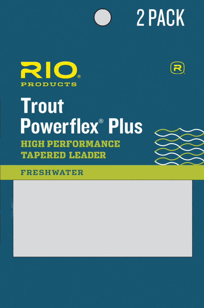 RIO Powerflex Plus 9ft (2 Pack) Tapered Leader - Flytackle NZ