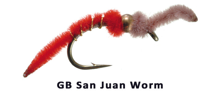GB San Juan Worm Theo's #12 - Flytackle NZ