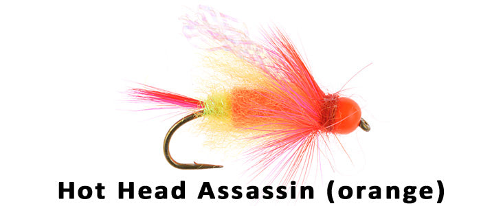 Hot Bead Assassin (Orange) #06 - Flytackle NZ