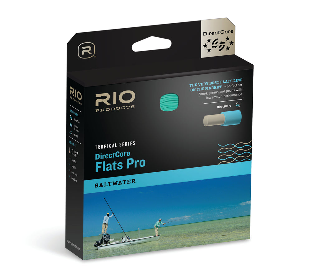 RIO DirectCore Flats Pro F/I Stealth Tip (6ft) - Flytackle NZ