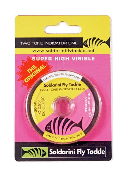 Soldarini Two Tone Super Visible Indictor Tippet - Flytackle NZ