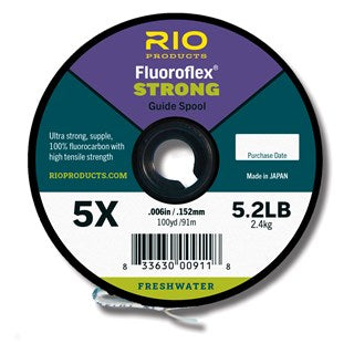 RIO Fluoroflex Strong Tippet Material - Flytackle NZ