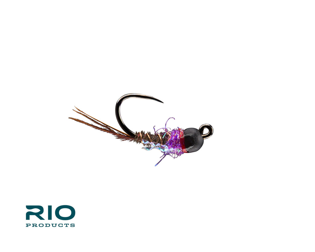 RIO's BTB French Dip Purple Jig Fly - Flytackle NZ