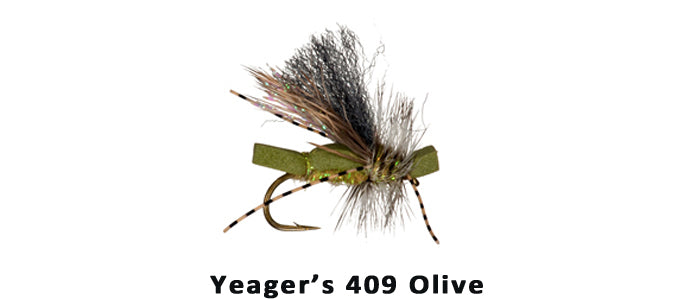 Yeagers 409 Olive - Flytackle NZ